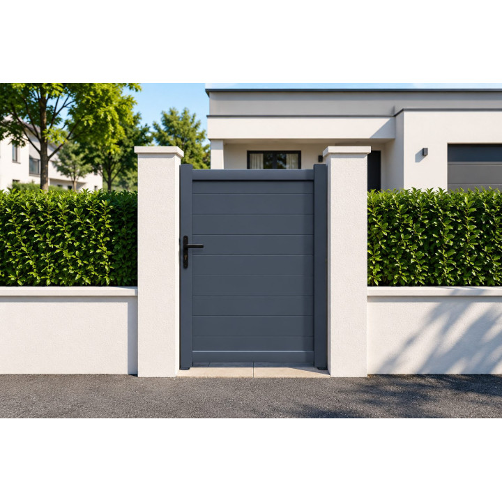 Portillon alu en kit - LORIA
