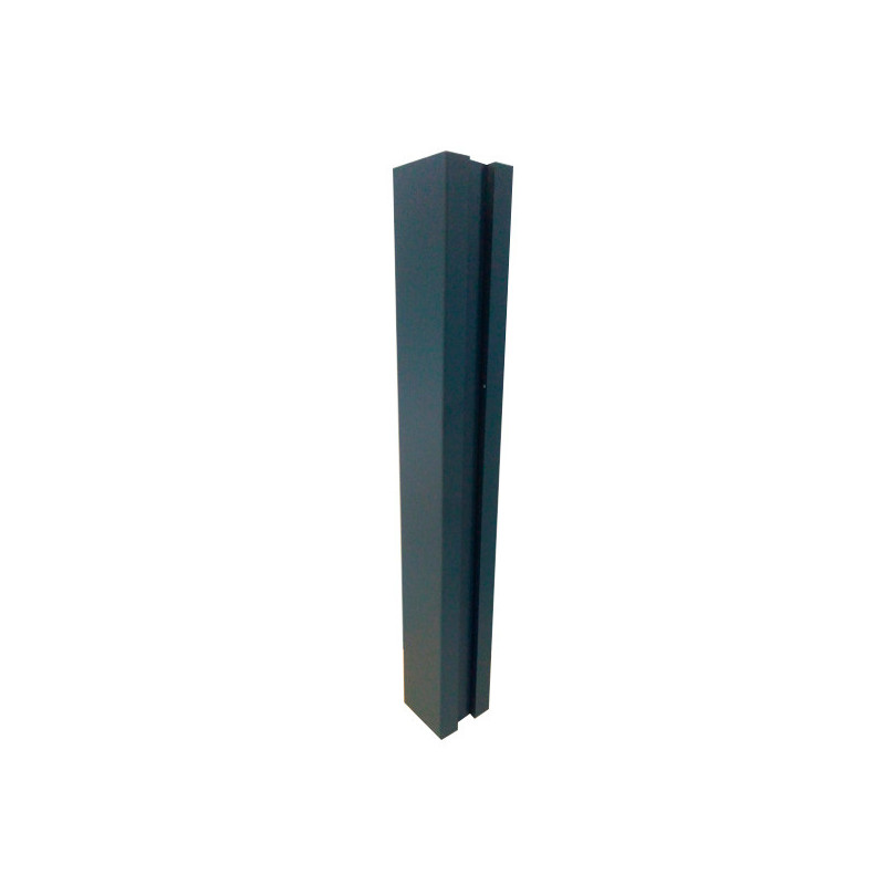 Poteaux carrés en aluminium pour clôtures
