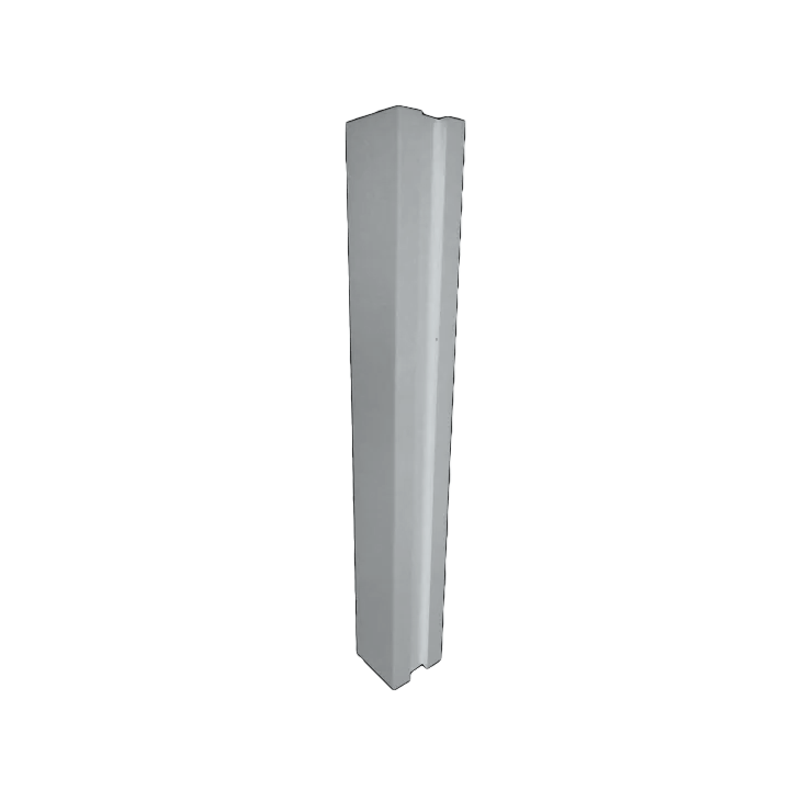 Poteaux carrés en aluminium pour clôtures